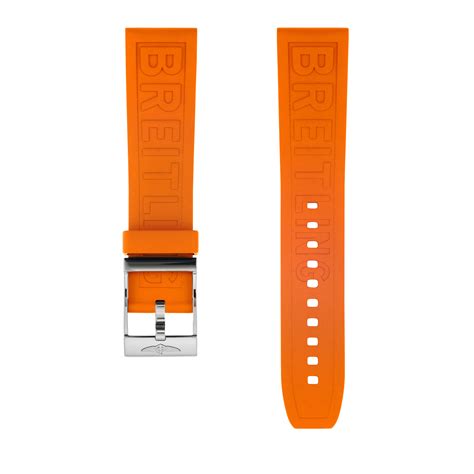 Orange Diver Pro Rubber Strap 